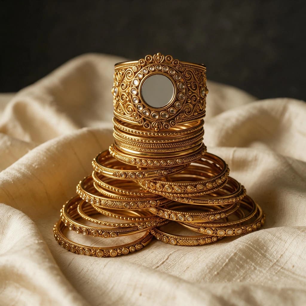 Vaani Thread Bangle Set